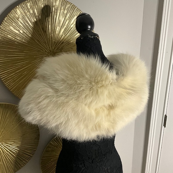 Vintage Real Artic Fox Fur Wrap - Picture 3 of 5